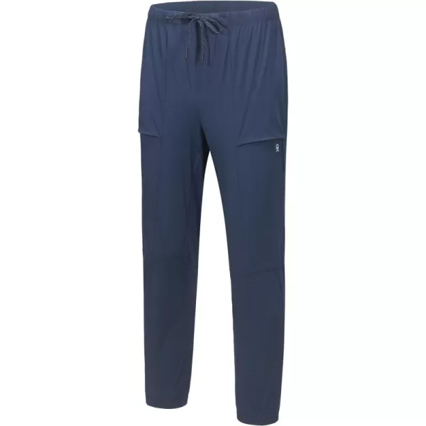 Little Donkey Andy Men's Ultra Stretch Quick Dry Cool Ankle Pants Drawstring Active Travel Hiking