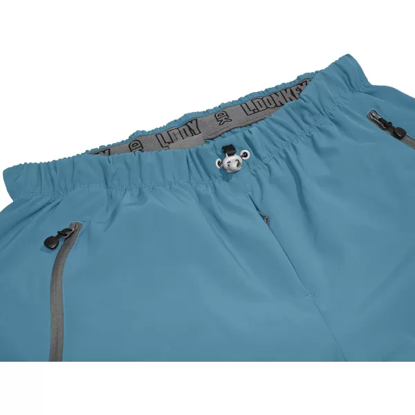 Little Donkey Andy Men's Quick Dry 3/4 Pants Lightweight Capri Shorts Hiking Fishing Travel Casual