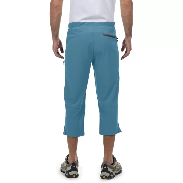 Little Donkey Andy Men's Quick Dry 3/4 Pants Lightweight Capri Shorts Hiking Fishing Travel Casual