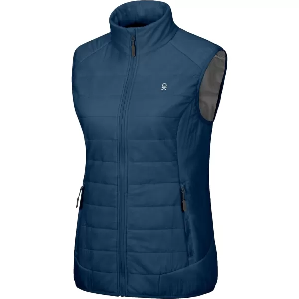 Little Donkey Andy Women’s Lightweight Puffer Vest, Packable Sleeveless Jacket for Hiking Ski Walking