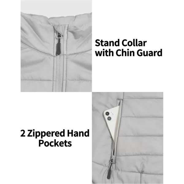 Little Donkey Andy Women’s Lightweight Puffer Vest, Packable Sleeveless Jacket for Hiking Ski Walking