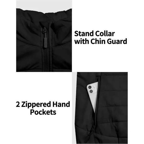 Little Donkey Andy Women’s Lightweight Puffer Vest, Packable Sleeveless Jacket for Hiking Ski Walking