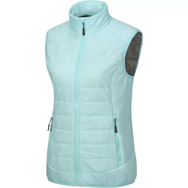 Little Donkey Andy Women’s Lightweight Puffer Vest, Packable Sleeveless Jacket for Hiking Ski Walking
