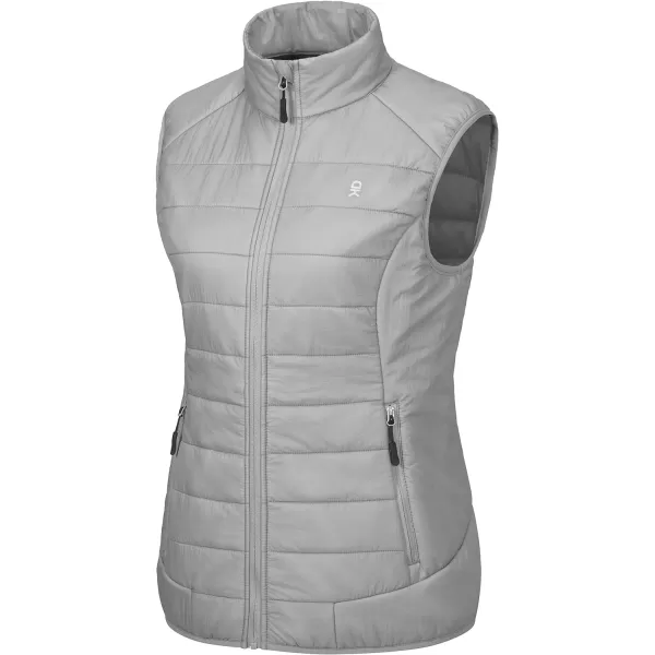 Little Donkey Andy Women’s Lightweight Puffer Vest, Packable Sleeveless Jacket for Hiking Ski Walking