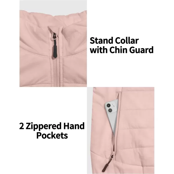 Little Donkey Andy Women’s Lightweight Puffer Vest, Packable Sleeveless Jacket for Hiking Ski Walking