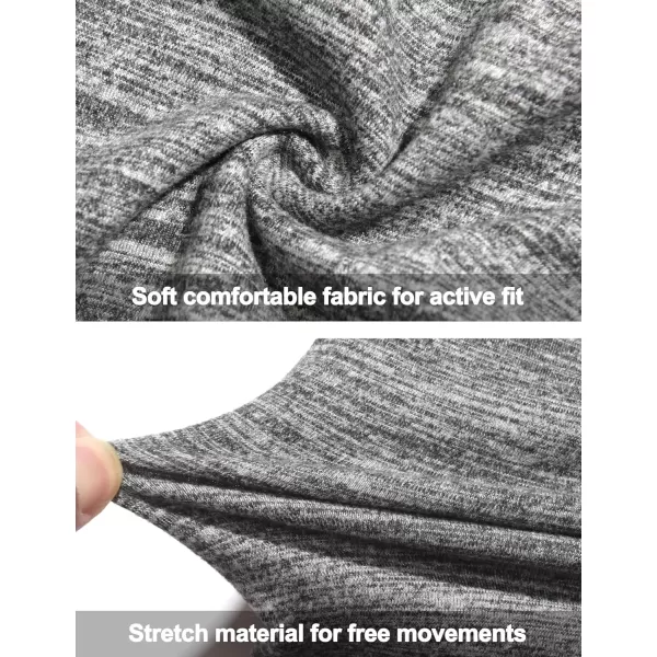 imageLittle Donkey Andy Womens High Performance Thermal Jackets for Running Golf Hiking Lightweight Windproof WarmB Grey Heather