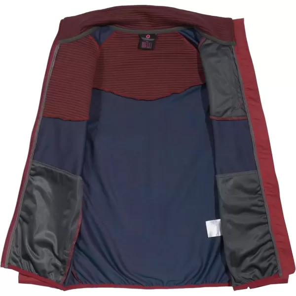 imageLittle Donkey Andy Womens High Performance Thermal Jackets for Running Golf Hiking Lightweight Windproof WarmDark Red Heather