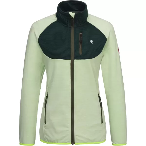 imageLittle Donkey Andy Womens High Performance Thermal Jackets for Running Golf Hiking Lightweight Windproof WarmGreen Heather
