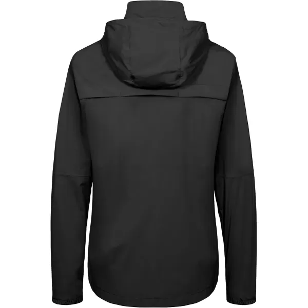 imageLittle Donkey Andy Womens Waterproof Cyling Jackets Rain Running Coats Lightweight Windproof PackableUpgraded Black