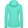 imageLittle Donkey Andy Womens Lightweight Hooded Softshell Jacket for Running Travel Hiking Windproof Water RepellentIce Green