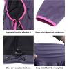 imageLittle Donkey Andy Womens Lightweight Hooded Softshell Jacket for Running Travel Hiking Windproof Water RepellentPurple