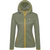 imageLittle Donkey Andy Womens Lightweight Hooded Softshell Jacket for Running Travel Hiking Windproof Water RepellentSage