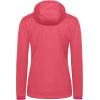 imageLittle Donkey Andy Womens Lightweight Hooded Softshell Jacket for Running Travel Hiking Windproof Water RepellentWatermelon