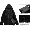 imageLittle Donkey Andy Womens Lightweight Warm Stretch Golf Jacket Full Zip Thermal Hybrid Thumbhole Running Hiking Track JacketAblack