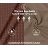 imageLittle Donkey Andy Womens Lightweight Warm Stretch Golf Jacket Full Zip Thermal Hybrid Thumbhole Running Hiking Track JacketBurnt Brick Heather