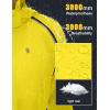 imageLittle Donkey Andy Womens Lightweight Waterproof Cycling Jacket with Removable Sleeves ampamp Hood for Biking Running GolfYellow