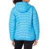 imageLittle Donkey Andy Womens Packable Lightweight Puffer Jacket Hooded Windproof Winter Coat with Recycled InsulationPackable Aqua