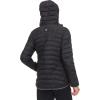 imageLittle Donkey Andy Womens Packable Lightweight Puffer Jacket Hooded Windproof Winter Coat with Recycled InsulationPackable Black