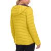 imageLittle Donkey Andy Womens Packable Lightweight Puffer Jacket Hooded Windproof Winter Coat with Recycled InsulationPackable Cyber Yellow