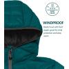 imageLittle Donkey Andy Womens Packable Lightweight Puffer Jacket Hooded Windproof Winter Coat with Recycled InsulationPackable Green