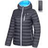imageLittle Donkey Andy Womens Packable Lightweight Puffer Jacket Hooded Windproof Winter Coat with Recycled InsulationPackable Grey