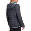 imageLittle Donkey Andy Womens Packable Lightweight Puffer Jacket Hooded Windproof Winter Coat with Recycled InsulationPackable Grey