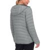 imageLittle Donkey Andy Womens Packable Lightweight Puffer Jacket Hooded Windproof Winter Coat with Recycled InsulationPackable Light Grey
