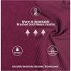 imageLittle Donkey Andy Womens Winter Lightweight Warm Fleece Running Jacket Breathable Thumbholes Thermal Hiking JacketUpgraded Boysenberry