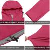 imageLittle Donkey Andy Womens Winter Lightweight Warm Fleece Running Jacket Breathable Thumbholes Thermal Hiking JacketUpgraded Raspberry