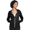 imageLittle Donkey Andy Womens Winter Lightweight Warm Fleece Running Jacket Breathable Thumbholes Thermal Hiking JacketWatchhole Black