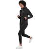 imageLittle Donkey Andy Womens Winter Lightweight Warm Fleece Running Jacket Breathable Thumbholes Thermal Hiking JacketWatchhole Black