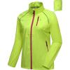 imageLittle Donkey Andy Womens Lightweight Rain Cycling Stretch Jacket with Hood Windproof and Waterproof Ultralight PackableUpgrade Pocketyellow