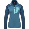 imageLittle Donkey Andy Womens Lightweight Warm Stretch Golf Jacket Full Zip Thermal Hybrid Thumbhole Running Hiking Track JacketBmarine Blue