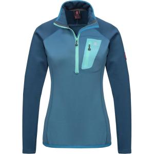 imageLittle Donkey Andy Womens Lightweight Warm Stretch Golf Jacket Full Zip Thermal Hybrid Thumbhole Running Hiking Track JacketBmarine Blue