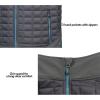 imageLittle Donkey Andy Mens Lightweight Puffer Vest Warm Outdoor Sleeveless Jacket for Hiking Travel RunningGrey