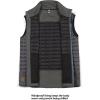 imageLittle Donkey Andy Mens Lightweight Puffer Vest Warm Outdoor Sleeveless Jacket for Hiking Travel RunningGrey