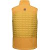 imageLittle Donkey Andy Mens Lightweight Puffer Vest Warm Outdoor Sleeveless Jacket for Hiking Travel RunningMustard Yellow