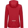 imageLittle Donkey Andy Womens Lightweight Softshell Jacket with Detachable Sleeves and Hood Windbreaker for Hiking GolfRed