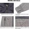 imageLittle Donkey Andy Womens Lightweight Thermal Running Jacket Hybrid Quilted Full Zip Golf Jacket with Hood2 Gray
