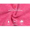 imageLittle Donkey Andy Womens Lightweight Warm Polar Fleece Running Jacket Hooded FullZip Thermal Coat Hiking Travel CasualRose Heather