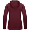 imageLittle Donkey Andy Womens Lightweight Windbreaker Jacket Breathable Windproof Jacket Hiking Running Golf UPF50A3dark Red