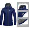 imageLittle Donkey Andy Womens Lightweight Windbreaker Jacket Breathable Windproof Jacket Hiking Running Golf UPF50A4navy