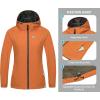 imageLittle Donkey Andy Womens Lightweight Windbreaker Jacket Breathable Windproof Jacket Hiking Running Golf UPF50A6orange