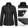 imageLittle Donkey Andy Womens Lightweight Windbreaker Jacket Breathable Windproof Jacket Hiking Running Golf UPF50B1black