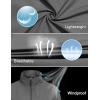 imageLittle Donkey Andy Womens Lightweight Windbreaker Jacket Breathable Windproof Jacket Hiking Running Golf UPF50B2grey