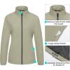 imageLittle Donkey Andy Womens Lightweight Windbreaker Jacket Breathable Windproof Jacket Hiking Running Golf UPF50B5khaki