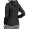 imageLittle Donkey Andy Womens Packable Lightweight Running Jacket Water Resistant Hooded Windbreaker for Hiking Cycling CampingA Ultralight Black