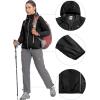 imageLittle Donkey Andy Womens Packable Lightweight Running Jacket Water Resistant Hooded Windbreaker for Hiking Cycling CampingA Ultralight Black