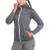 imageLittle Donkey Andy Womens Packable Lightweight Running Jacket Water Resistant Hooded Windbreaker for Hiking Cycling CampingA Ultralight Gray