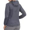 imageLittle Donkey Andy Womens Packable Lightweight Running Jacket Water Resistant Hooded Windbreaker for Hiking Cycling CampingA Ultralight Navy Blue